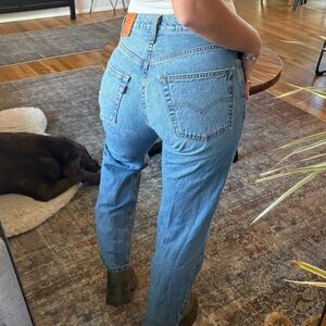 Levi's Light Blue Straight Leg Women's Jeans